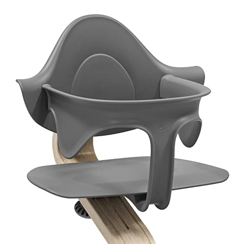 Baby Set Stokke Nomi, Gris - Proporciona apoyo lateral y un buen respaldo cuando el bebé aprende a sentarse - Compatible con todas las sillas Nomi