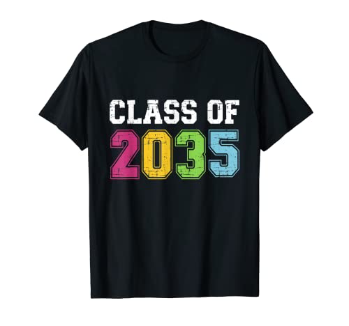 Clase de 2035 crecer conmigo jardín de infantes para graduarse Camiseta