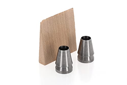 OCHSENKOPF Kit de montaje, Cuña para martillos de hendir, 3 piezas (2 cuñas circulares y 1 cuña de madera), Herramienta forestal, OX E-123-0125