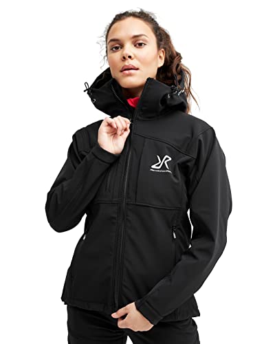 RevolutionRace Hiball Jacket para Mujer, Black Edition, XS