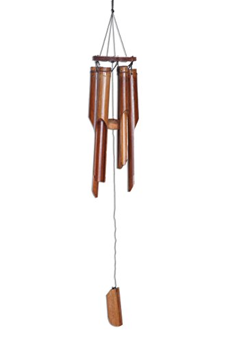 Ciffre W150 - Carillón de Viento (90 cm, Resistente a la Intemperie, bambú, Comercio Justo)