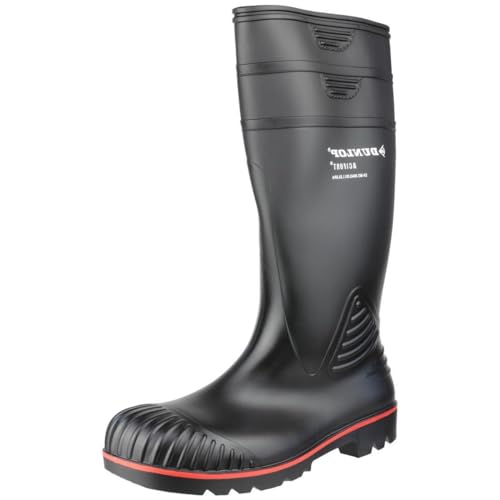 Dunlop Protective Footwear (DUO18) Dunlop Acifort Heavy Duty, Botas de Seguridad Unisex Adulto, Black, 45 EU
