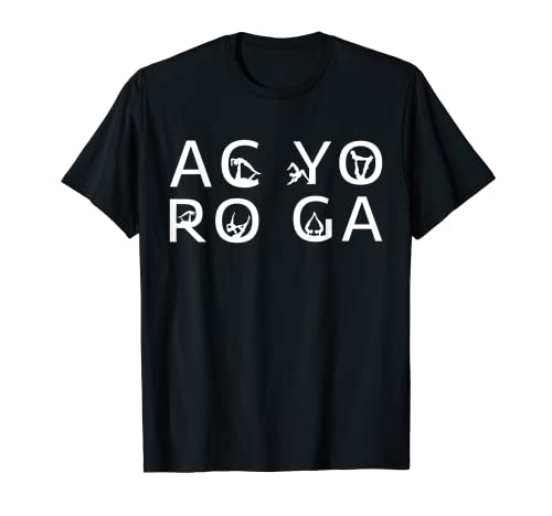 Acroyoga Acrobacia Aeroyoga Gimnasia Yoga Aerobática Camiseta