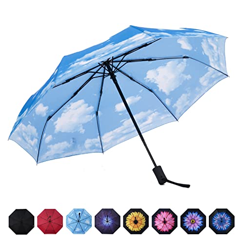 SY paraguas Paraguas a prueba de viento ligero de viajes auto abrir cerca de alto costo - efectiva irrompible sombrillas directo de fabrica de paraguas