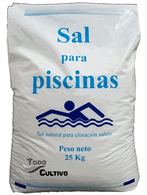 Sal Natural para Piscinas 150kgs (6x25)