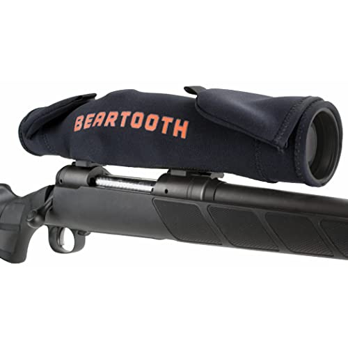 Beartooth Products Cobertor de Neopreno de Primera Calidad con Guantes abatibles 50L - 50mm Obj. Scopes 13.5-15.5'