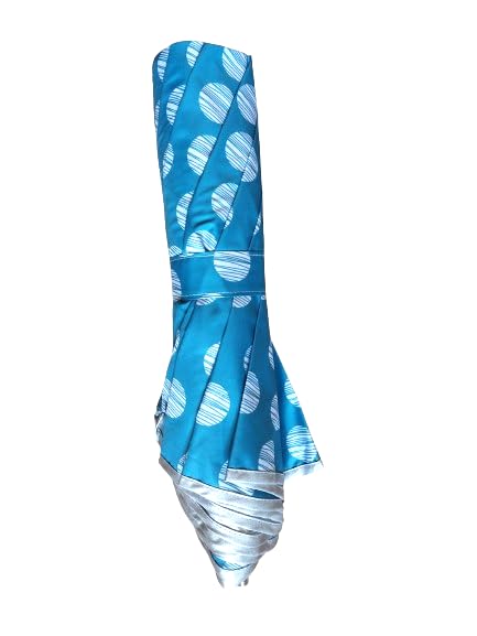ECLIPSE - Sombrilla plegable de bolsillo, modelo Blue Sky, azul