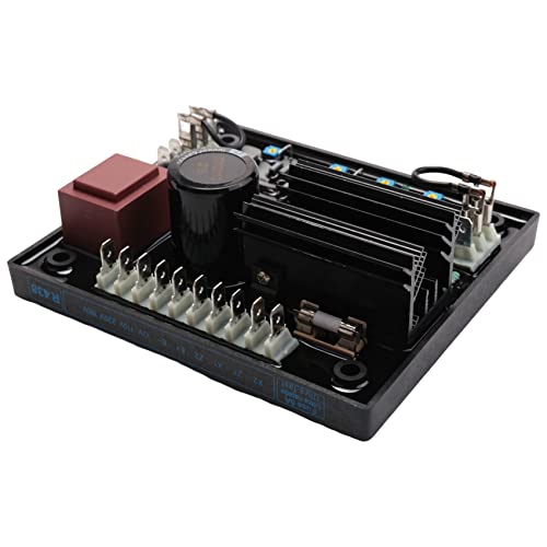 POOSR AVR R438 - Regulador de voltaje automático, generador, estabilizador, apto para generador Leroy Somer