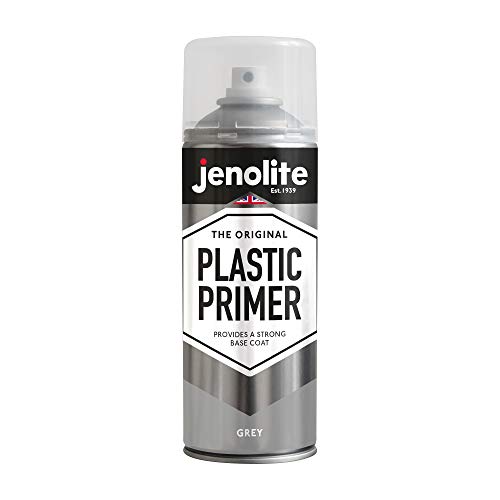 JENOLITE - 400 ml de imprimación de plástico resistente de pima (ideal para muebles de jardín de plástico, macetas y otros plásticos duros)
