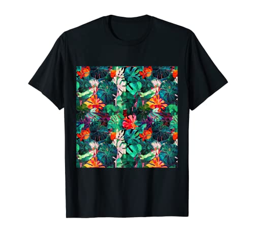 Obras maestras de mosaicos de jardín: atrevidos collages botánicos Camiseta