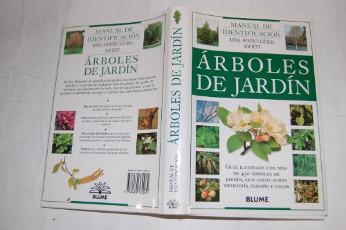 Manual Identificacion. Árboles de jardín: Manual De Identificacion / Indentification Manual (Manual de Identificación)