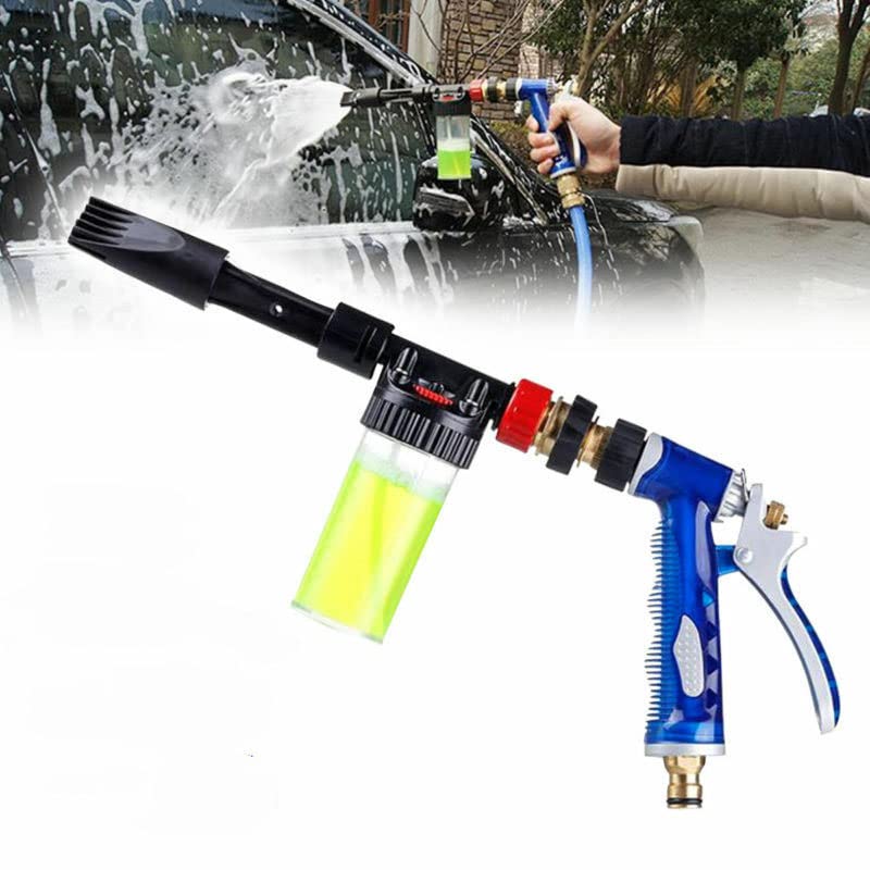MASO Arma de agua de espuma de nieve de lavado de coches 100 ml para coche motocicleta vehículo jardín