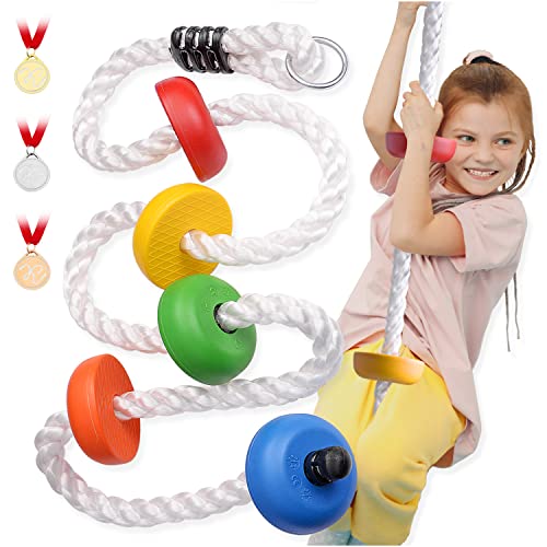 Kleintober Cuerda de Escalada Premium para niños I Juegos para...