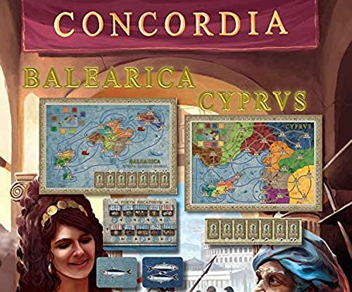 Ediciones MasQueoca - Concordia Expansion Balearica y Cyprus (Español)(Portugués)