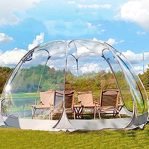Refugio de cúpula iglú de gran tamaño prémium para 5-7 personas, gran invernadero, ideal para fiestas, camping, toldo instantáneo para jardín y patio en Amazon