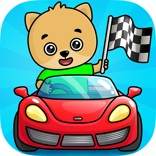 Juegos de coches para niños - juego de autos con puzzles educativos para bebés