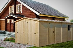 garajes prefabricados de madera de 30m2