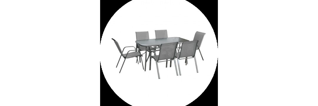conjunto mesa y sillas de jardin acacia
