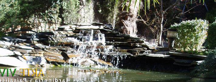estanque cascada de jardin 3