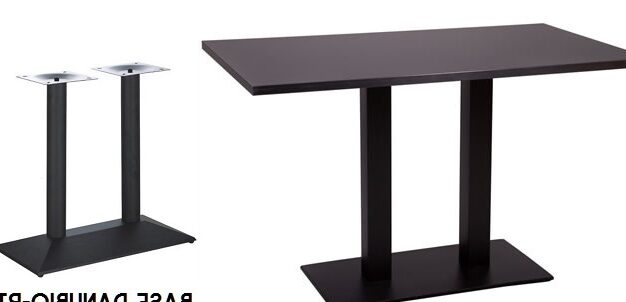 mesa de exterior hierro y madera