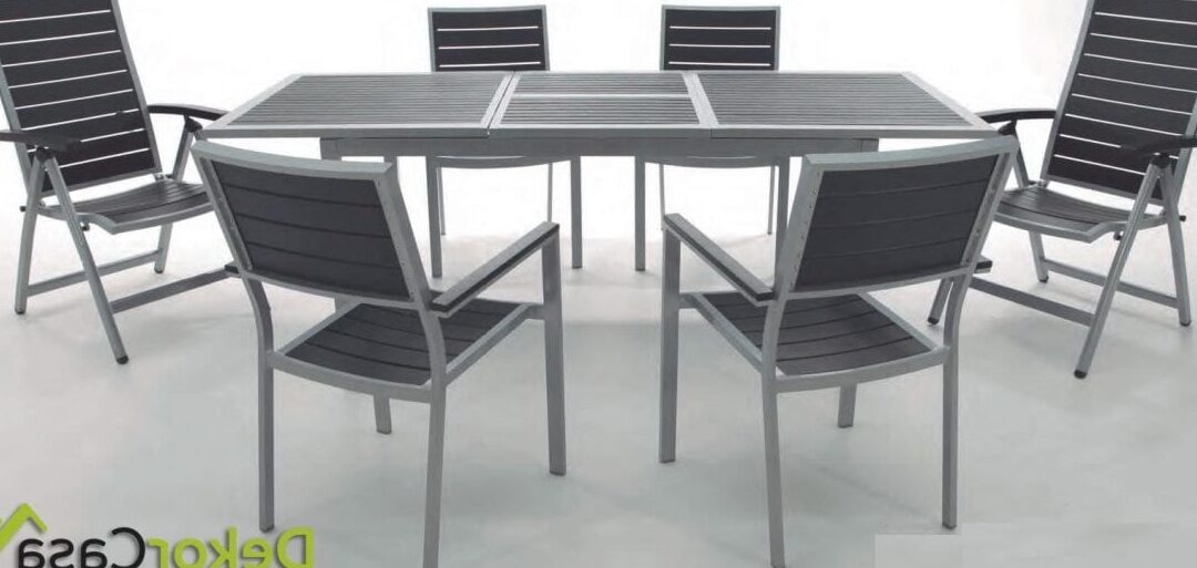 mesa de terraza de aluminio cristal 1