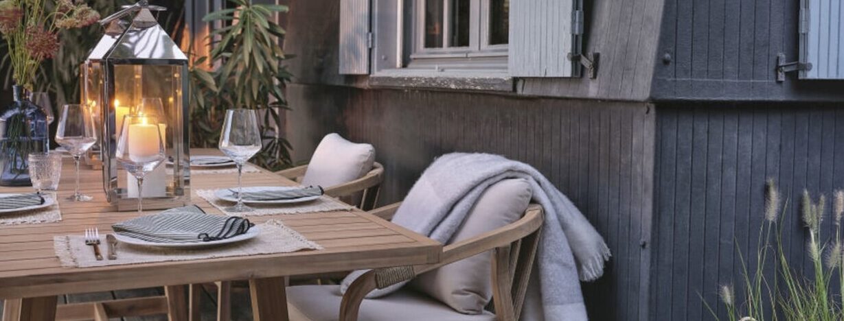 mesa y sillas para terraza baratas