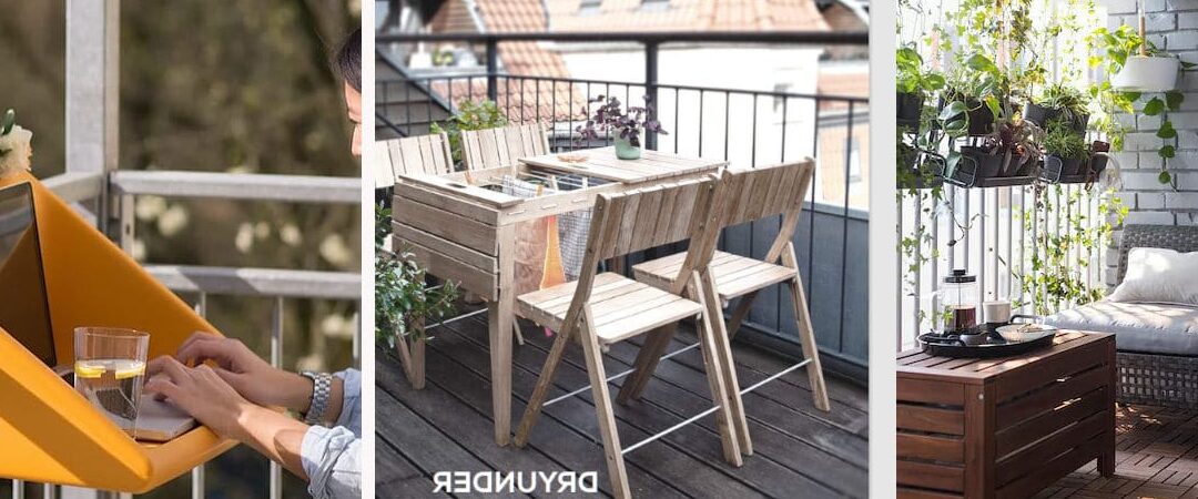 mesa y sillas para terraza pequena ikea