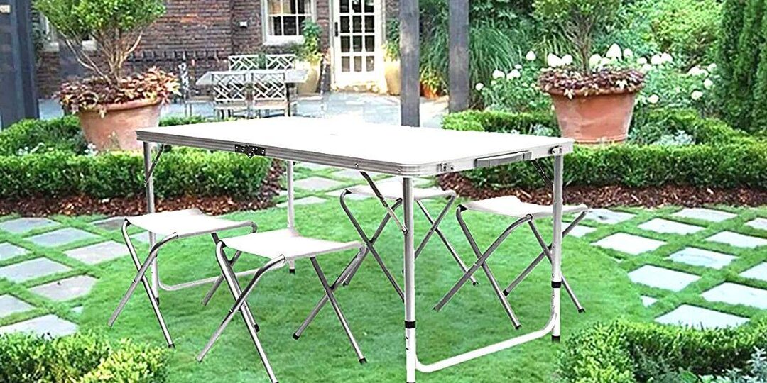 mesas de patio carrefour