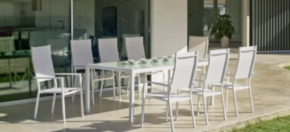 mesas y sillas de jardin leroy merl