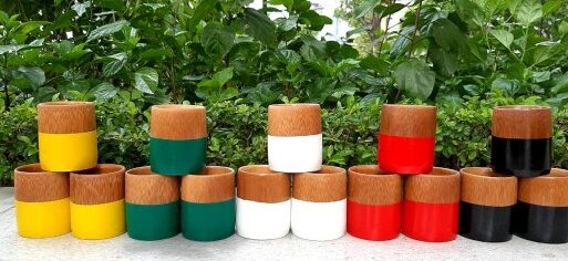 muebles de bambu de jardin