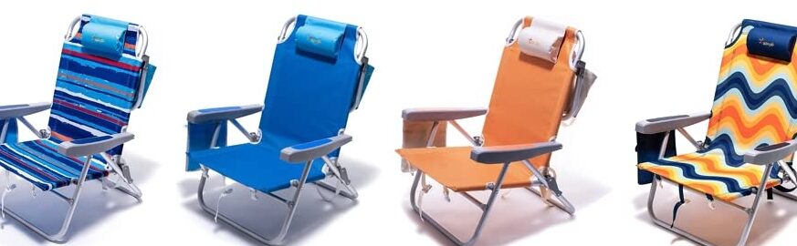 silla de playa plegable reclinable