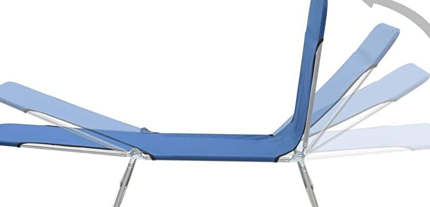 silla reposera hamaca de aluminio plegable