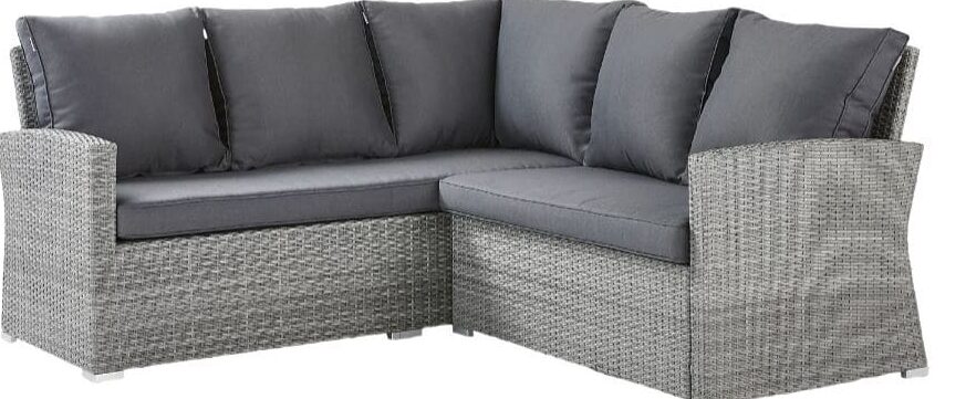 sofa de aluminio de exterior leroy merlin