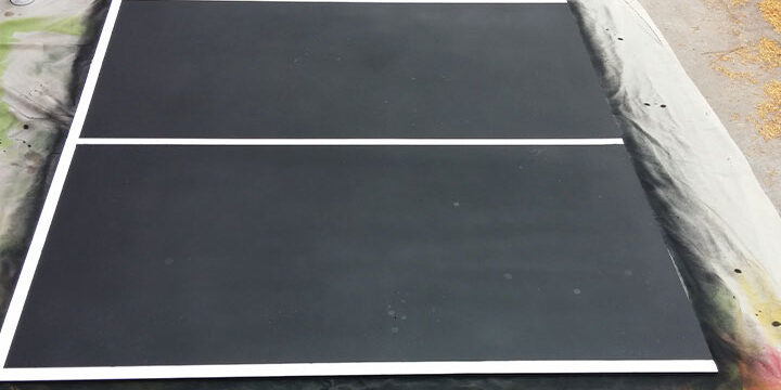 tablero para mesa ping pong de exterior