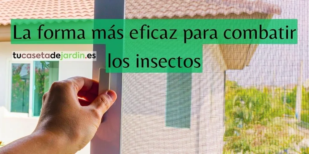 como evitar que entren insectos por las ventanas y el bajo de la puerta de casa